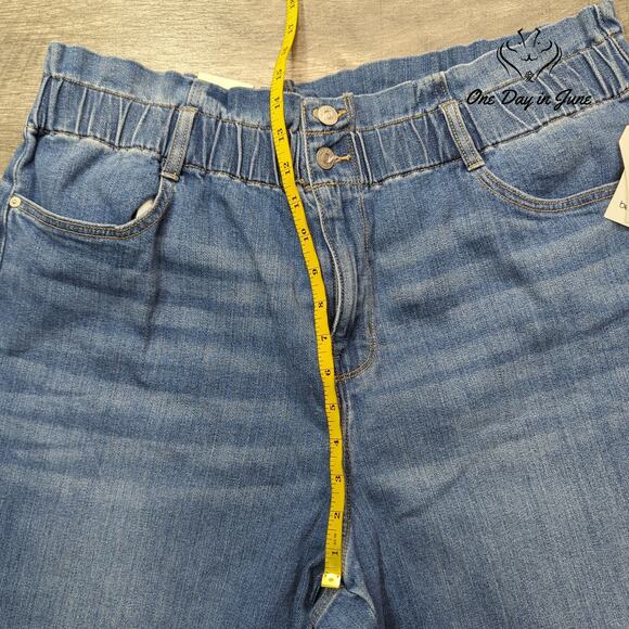 Wonderly Plus Size Paperbag Waist Jeans Size 18W - Picture 4 of 6